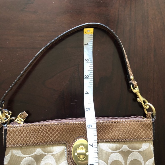Coach Signature Collection Large Wristlet - Picture 10 of 11